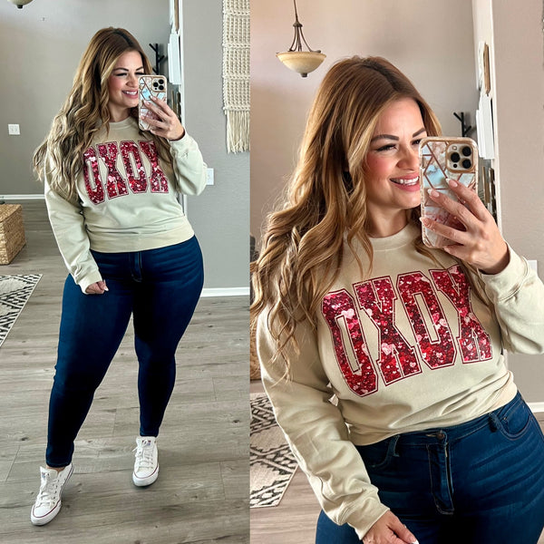 XOXO sweater