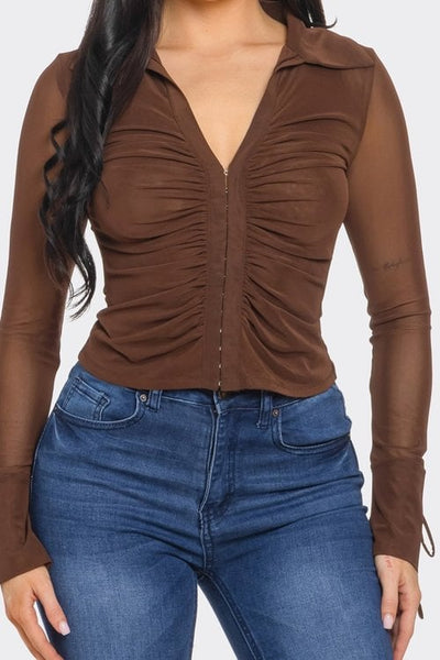 Kimberly mesh top