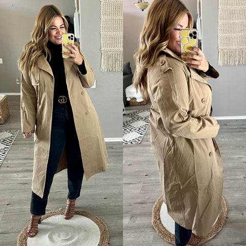 NYC Moments trench coat