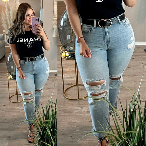 Street boyfriend jeans